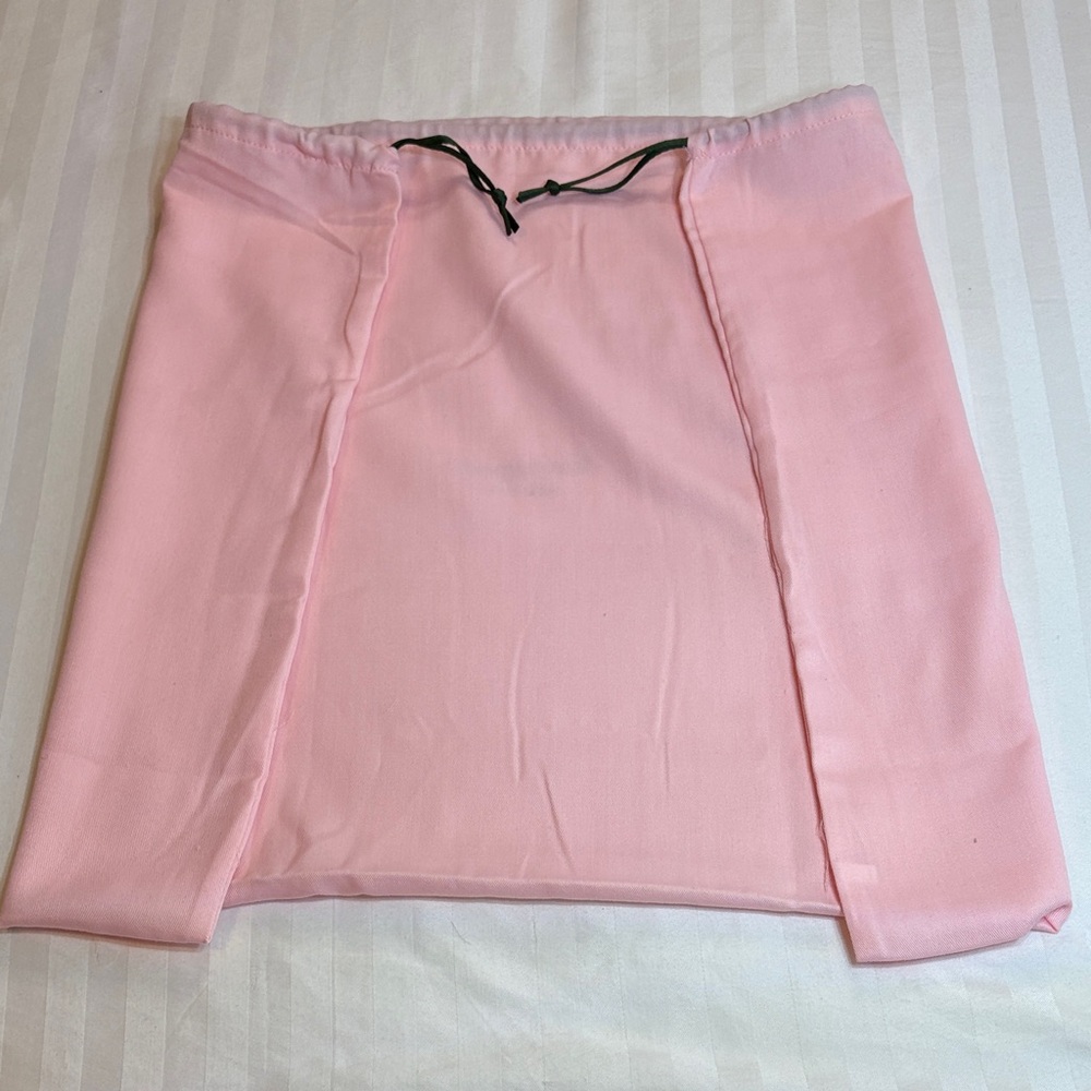 Kate Spade New Logo Pink XL Large Drawstring Dust Bag - Picture 4 of 6